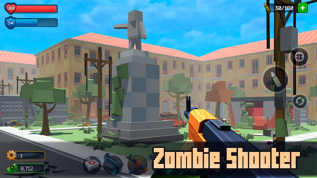 Pixel Combat: Zombies Strike скриншот